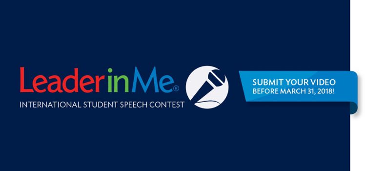 O Líder em Mim – Concurso Internacional de Discurso de Estudantes 2018